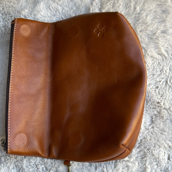 Patricia Nash Valerie fold over wristlet leather bag
